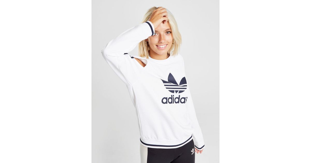 cut out sweater adidas