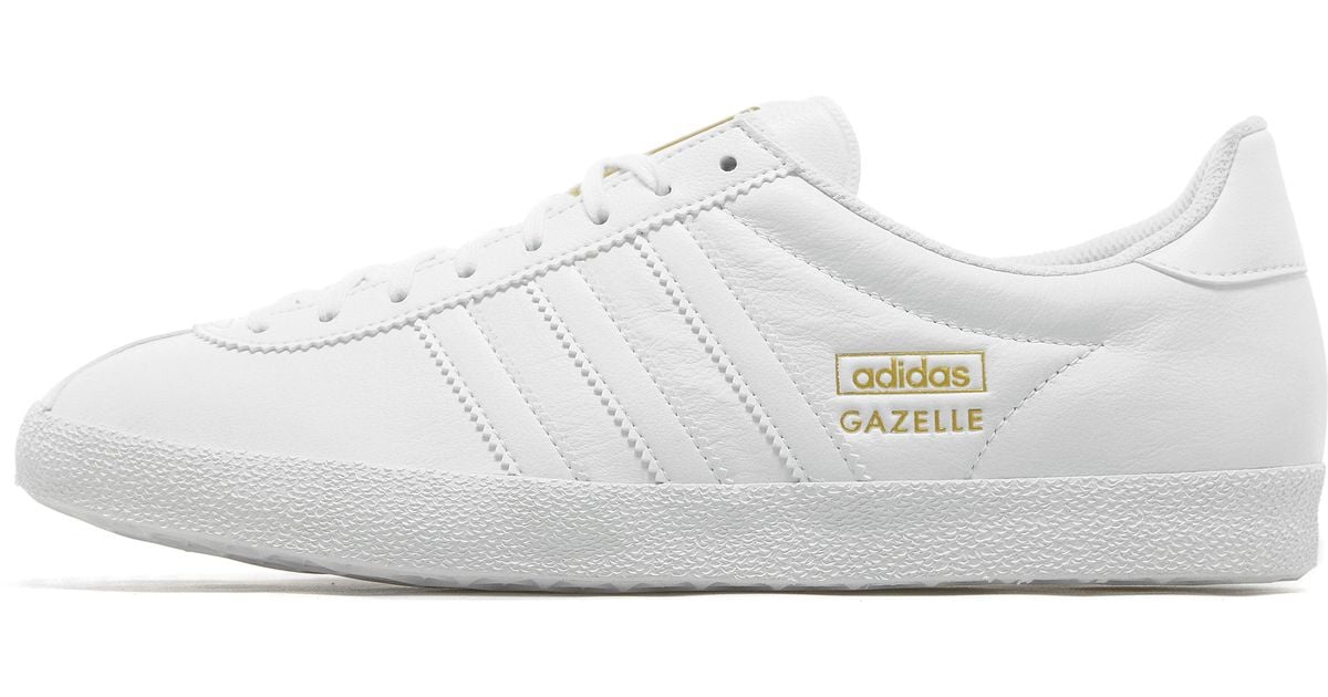 adidas gazelle og white gold