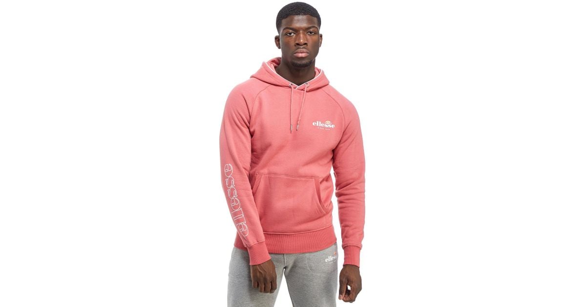 ellesse rosa hoodie