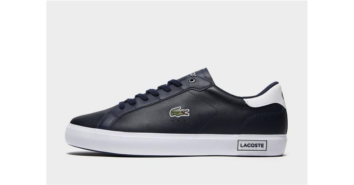 lacoste powercourt leather