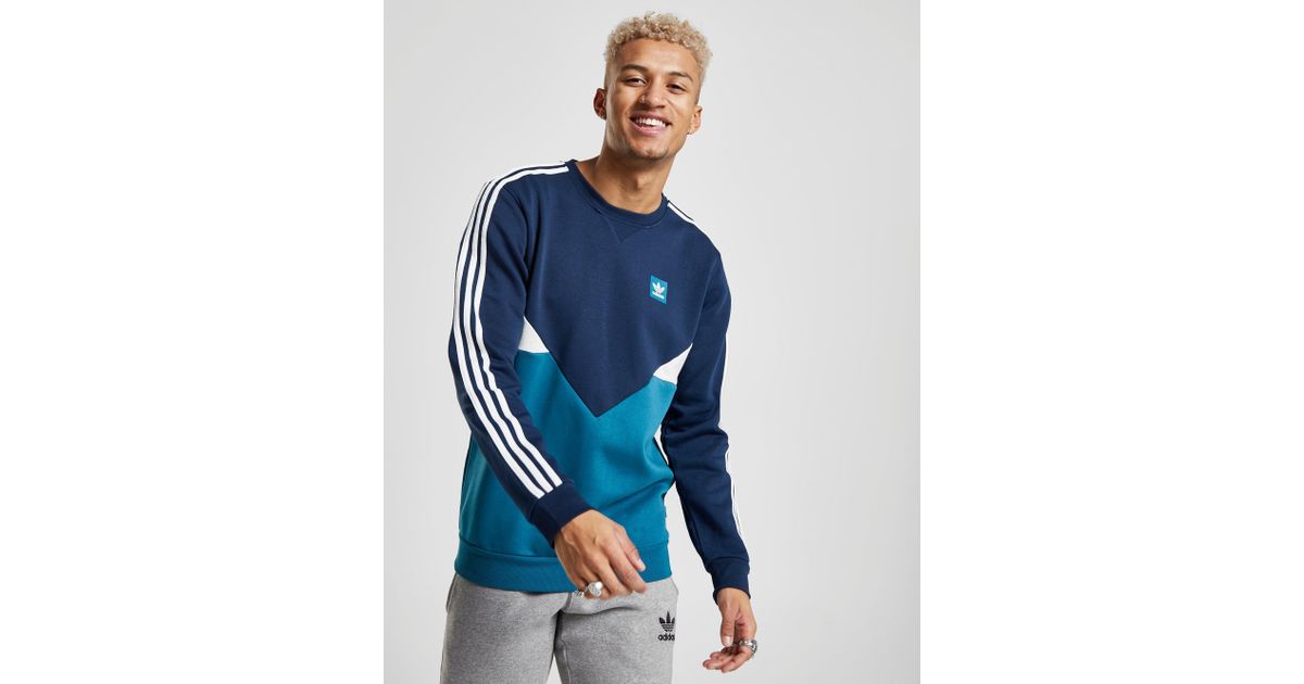 adidas originals chevron crew sweatshirt