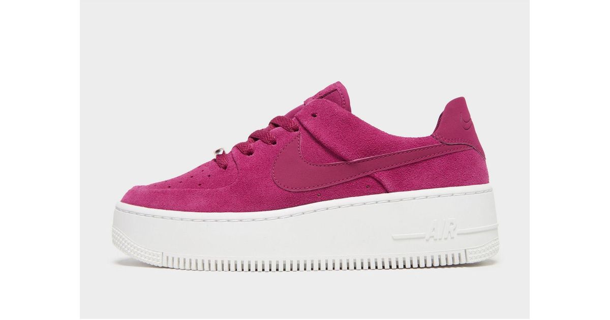 womens air force 1 sage low pink