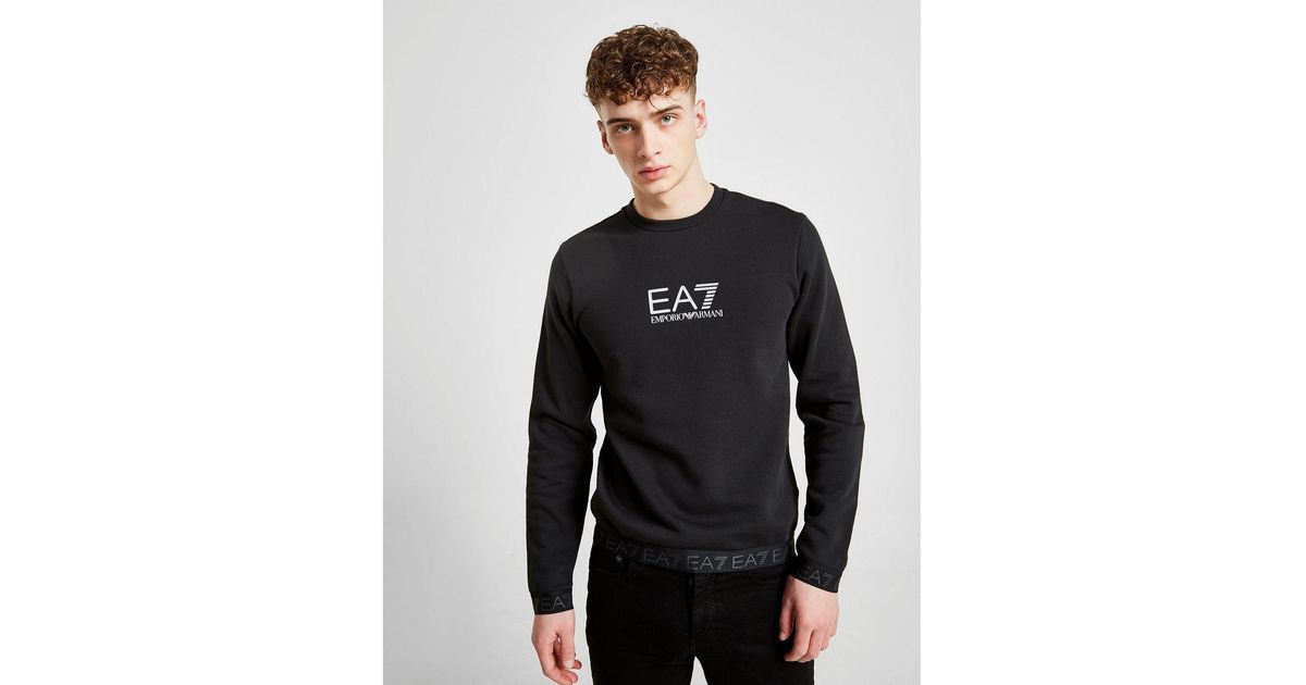 ea7 tape crew sweatshirt