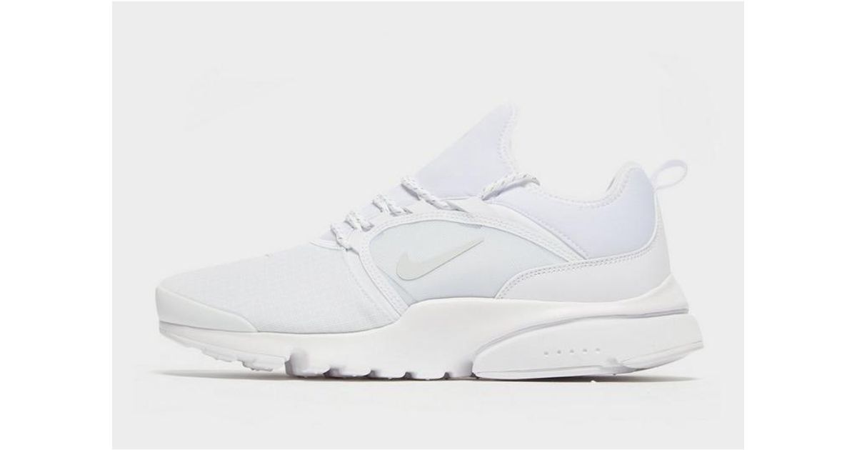 Nike Synthetic Air Presto Fly World in White/Platinum (White) for ...