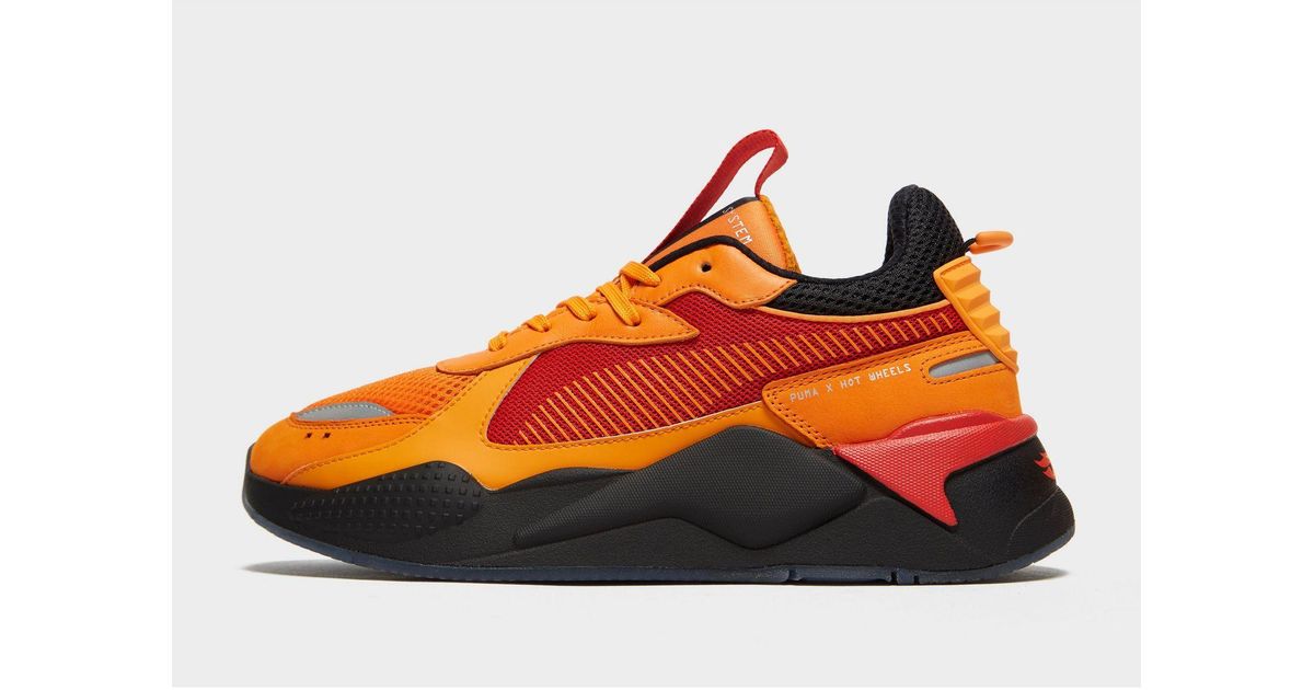 puma hot wheels orange