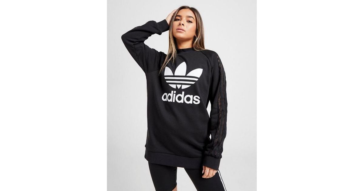 adidas lace sweatshirt