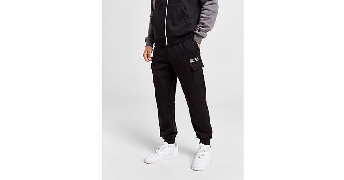 Fila Neville Cargo Pants in Black for Men Lyst UK
