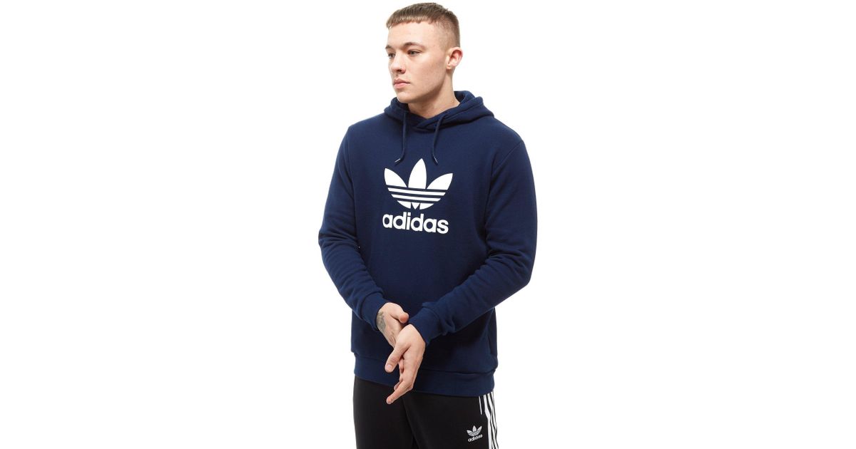 adidas originals trefoil state overhead hoodie
