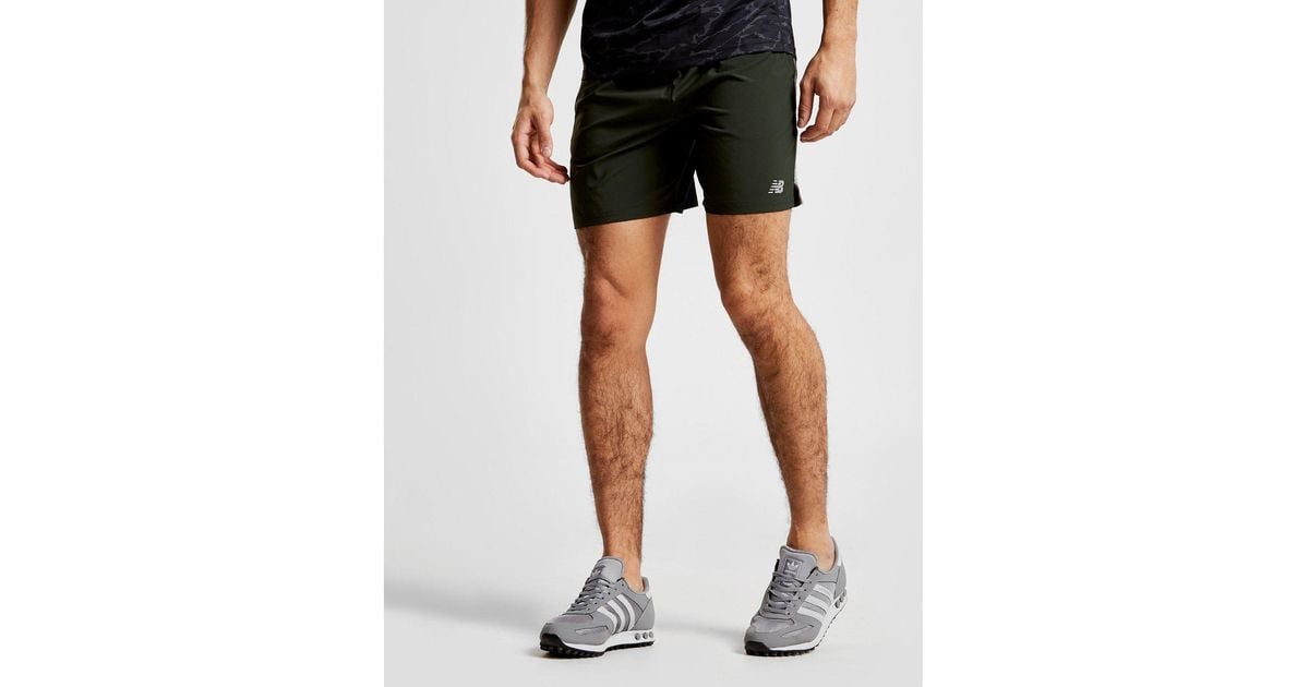 new balance core shorts