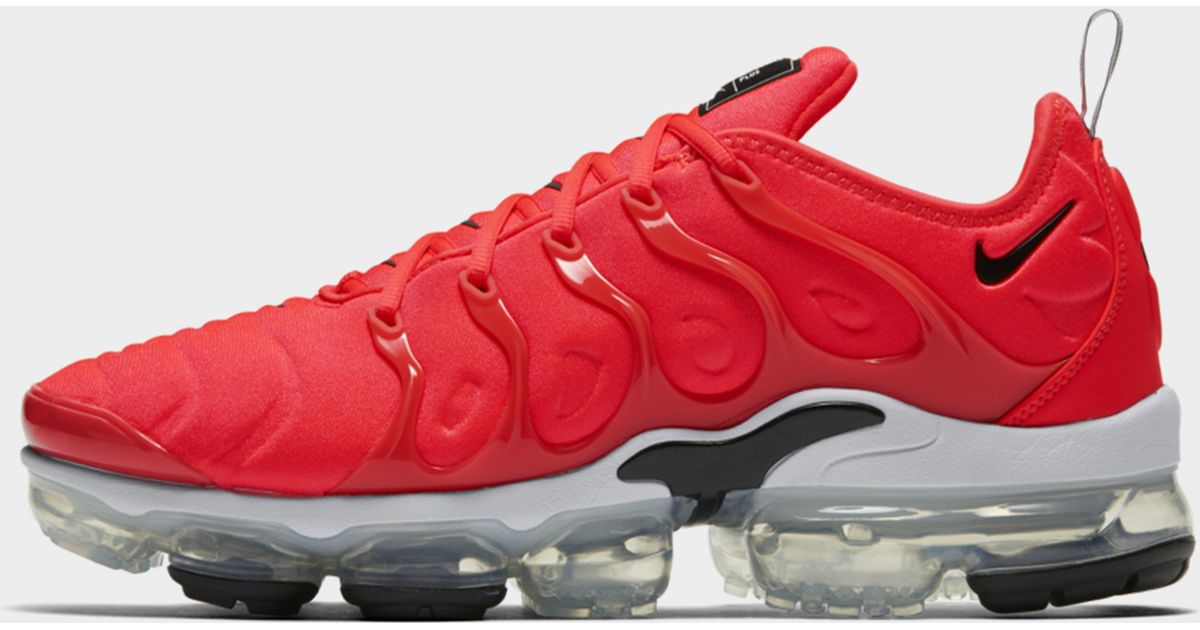 vapormax plus red black