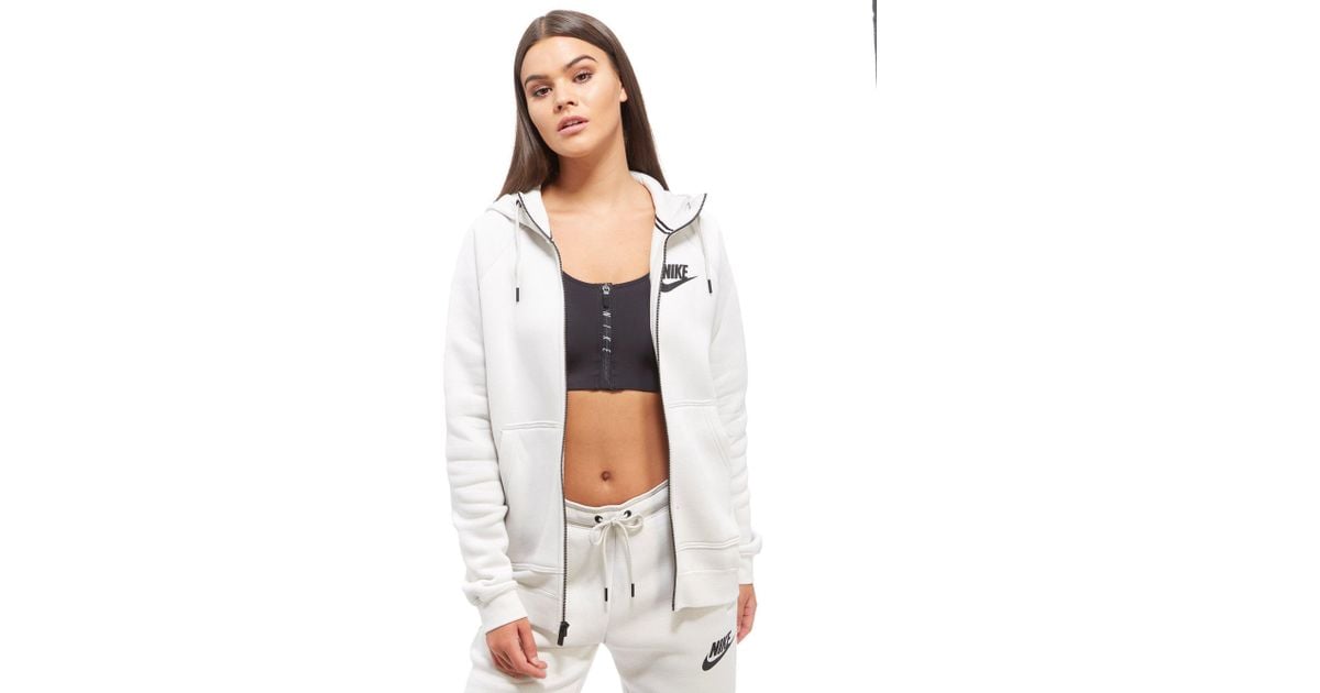 nike rally futura zip hoodie