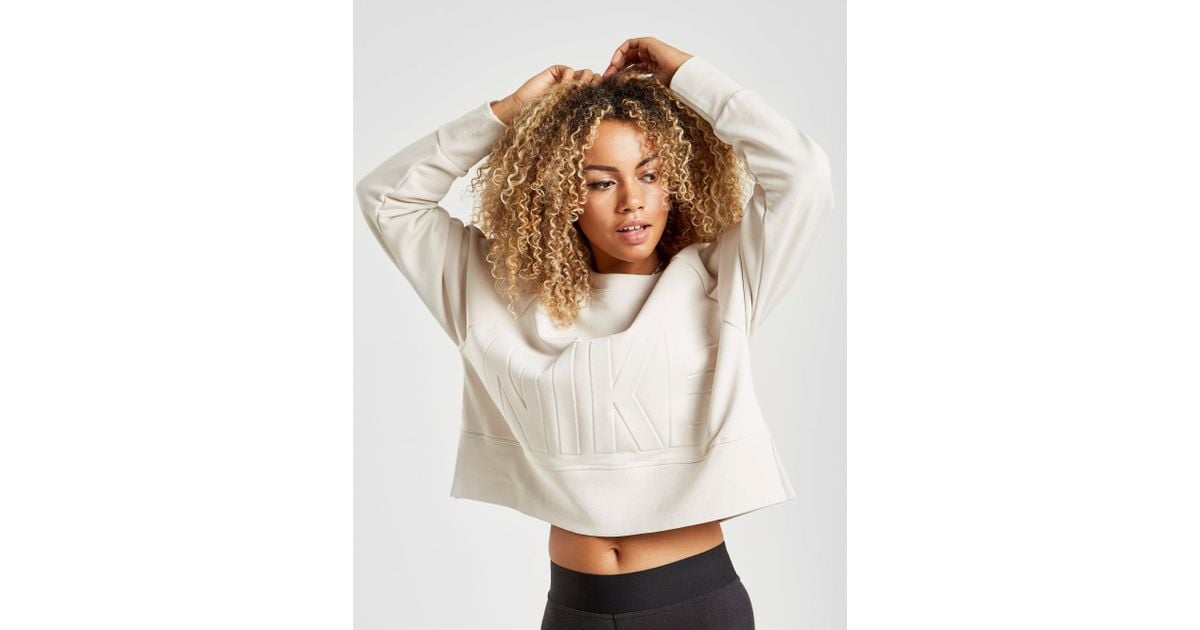 nike training versa crew sweatshirt