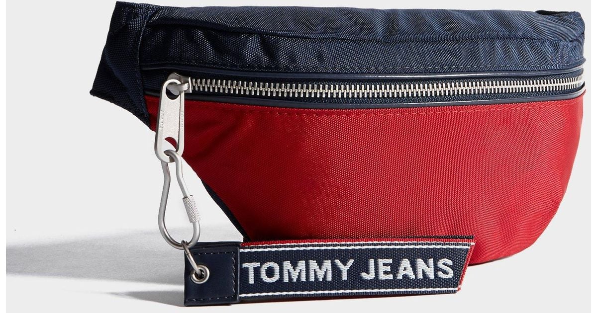 tommy hilfiger tape waist bag