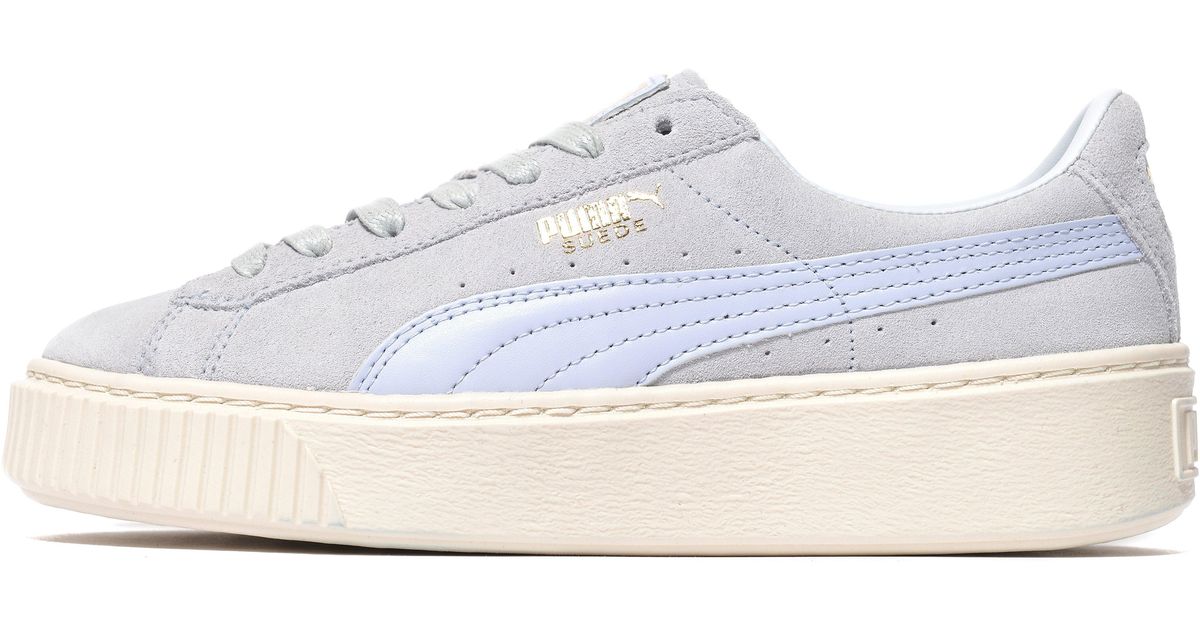 puma suede platform core