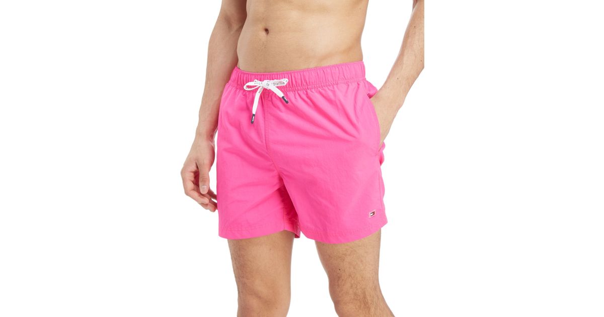 pink tommy hilfiger shorts