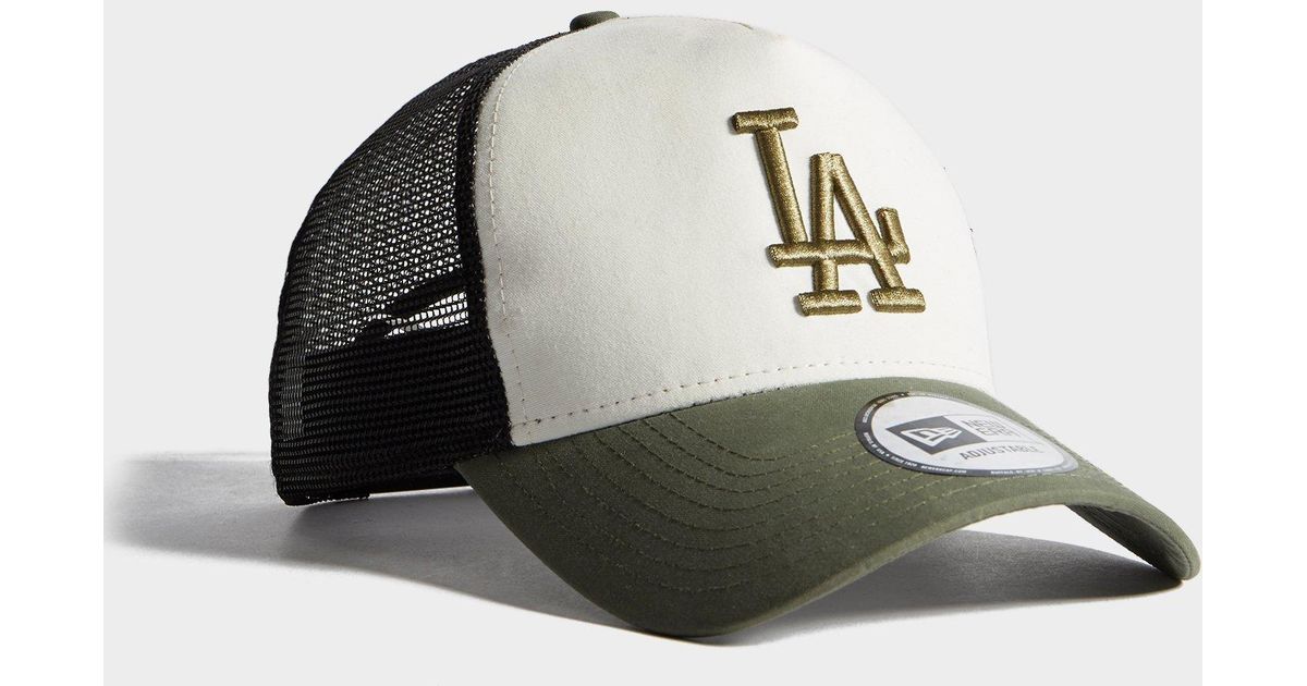 la dodgers trucker hat