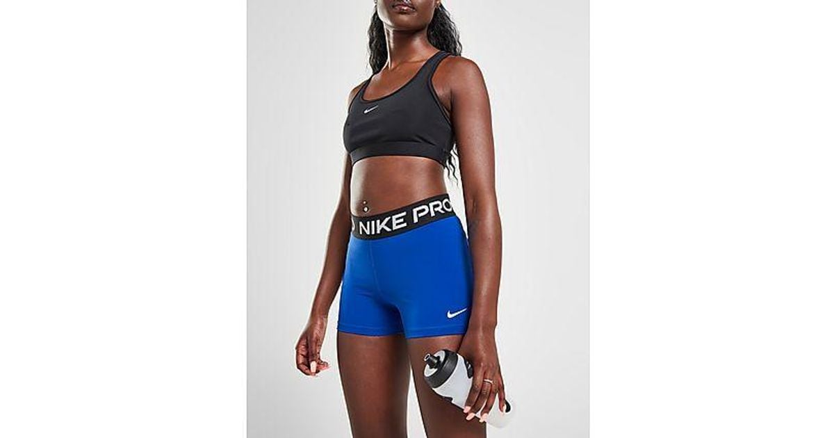 Nike Blue Training Pro 3 Dri-fit Shorts