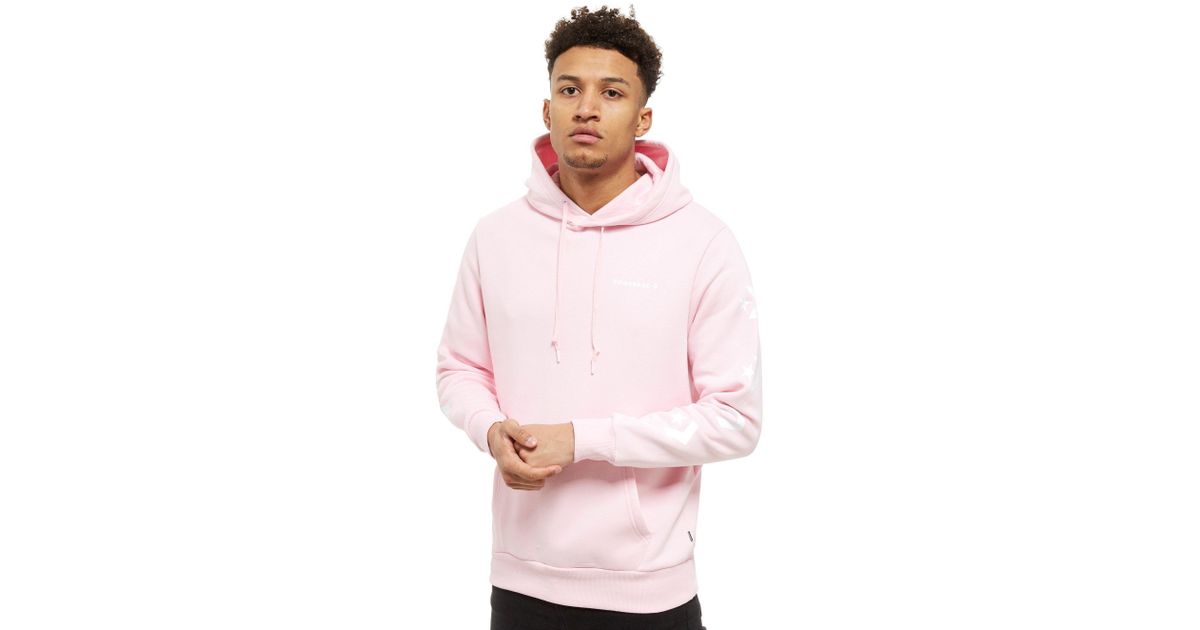 converse hoodie pink