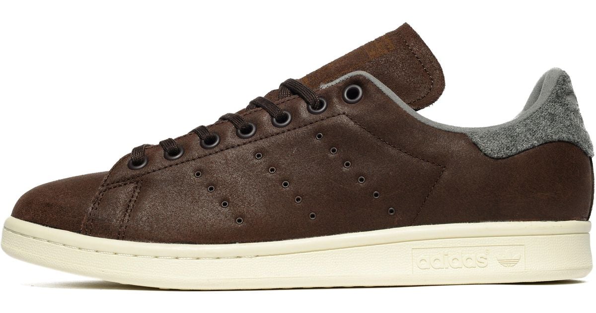 adidas stan smith brown leather