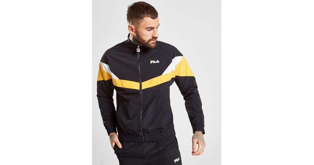 fila griffin woven track top