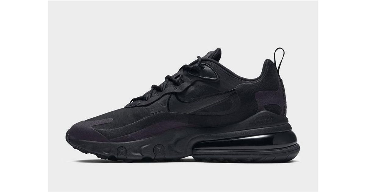 air max 270 react all black