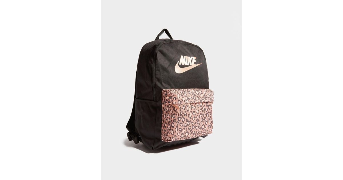 leopard print backpack nike