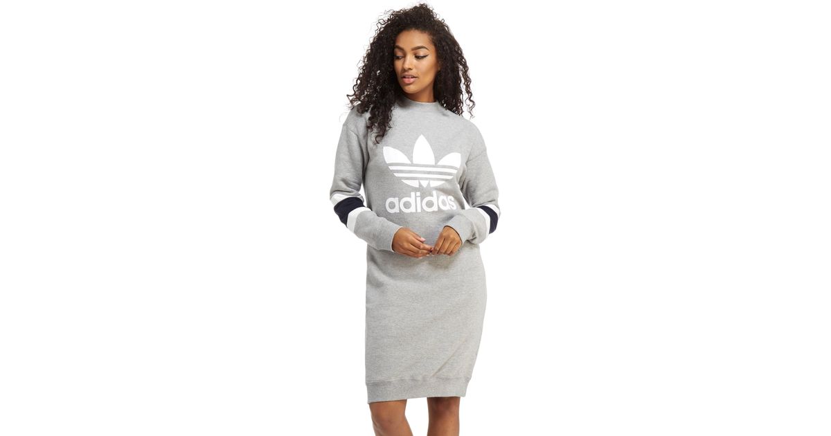 adidas long sweater dress