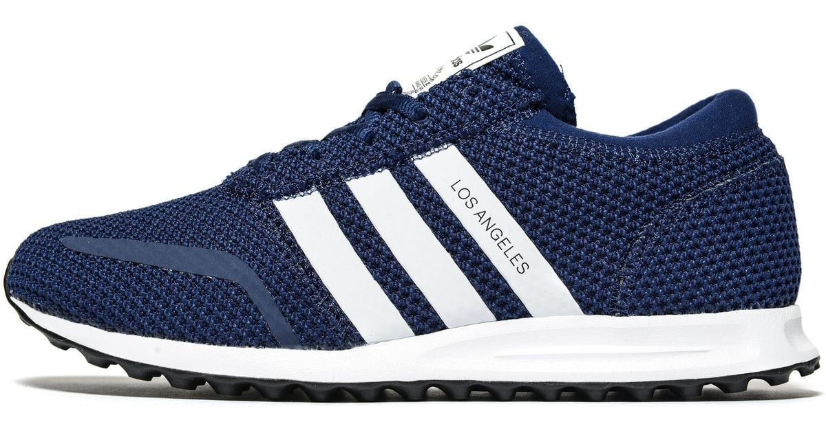 adidas los angeles blue and white