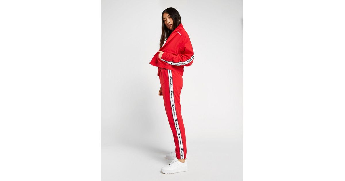 champion tape woven track pants