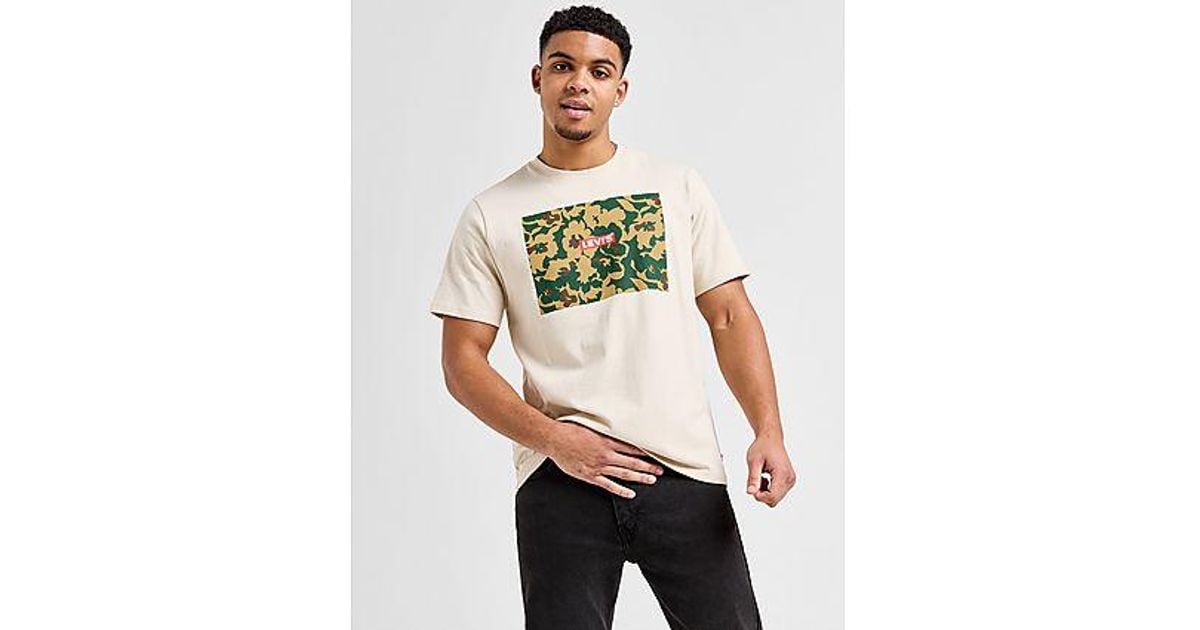 Levis camo top t shirt