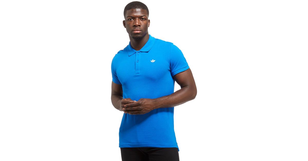 adidas originals trefoil polo shirt