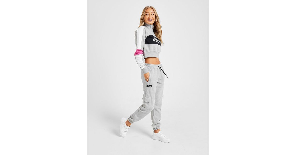 ellesse gentry fleece cargo pants