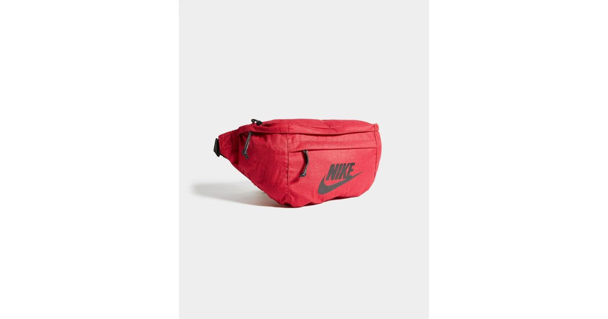 red nike bum bag