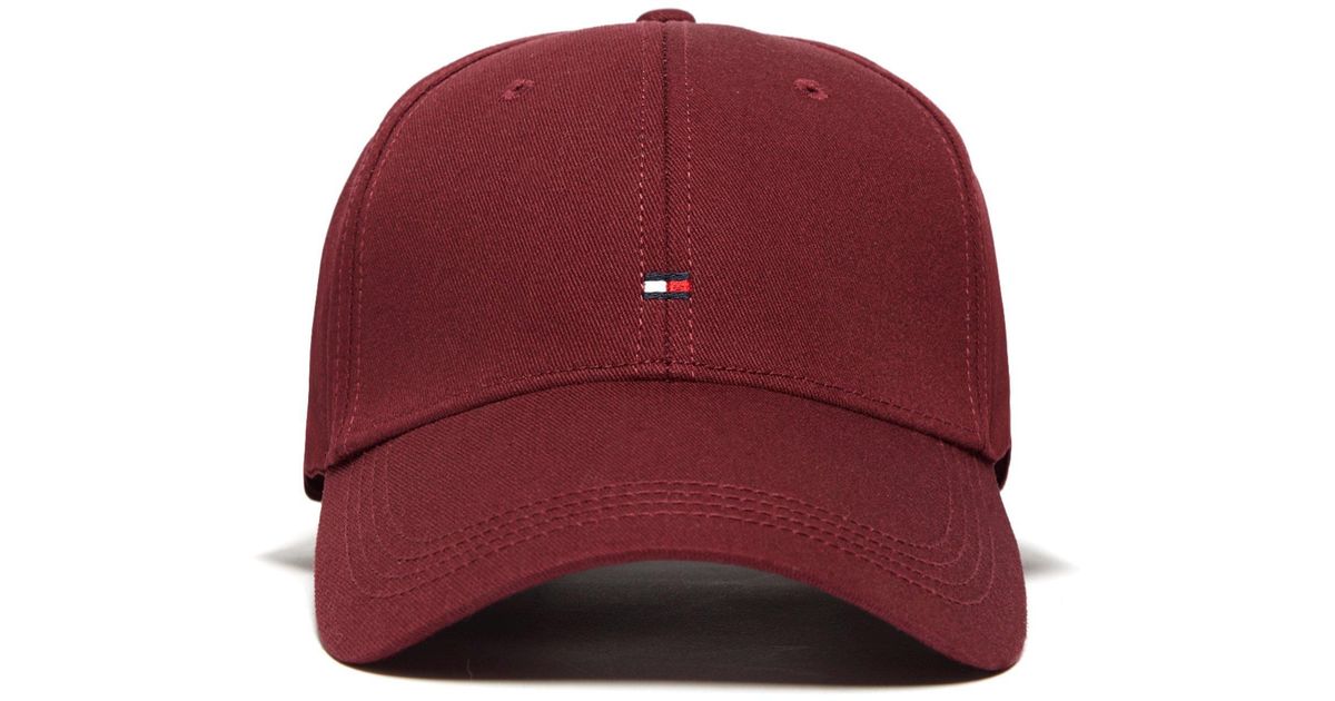 red tommy hilfiger hat