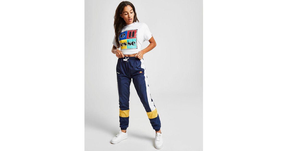 ellesse panel woven track pants