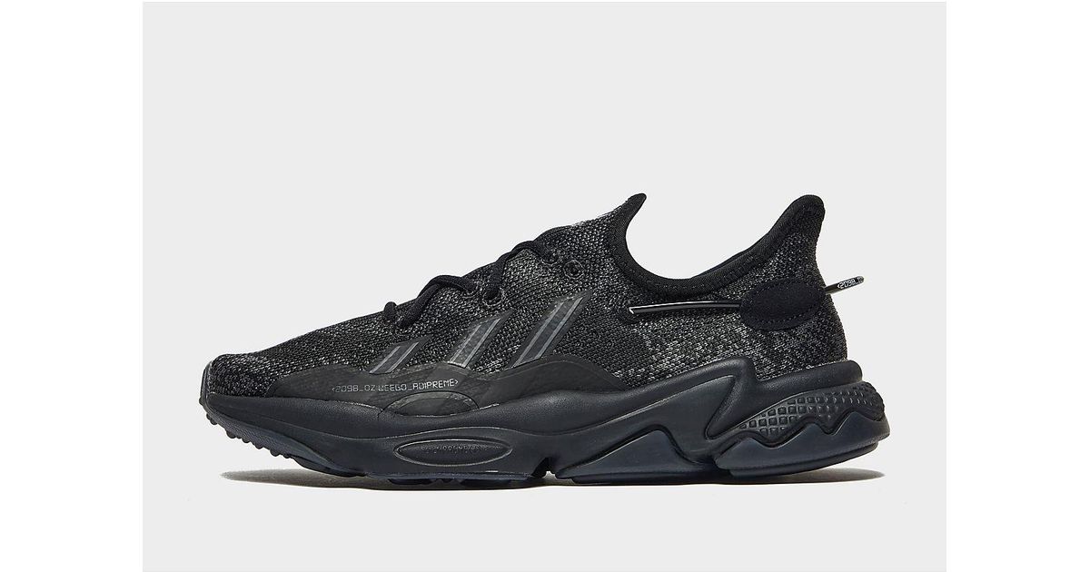 adidas Originals Synthetic Ozweego Knit in Black Lyst UK