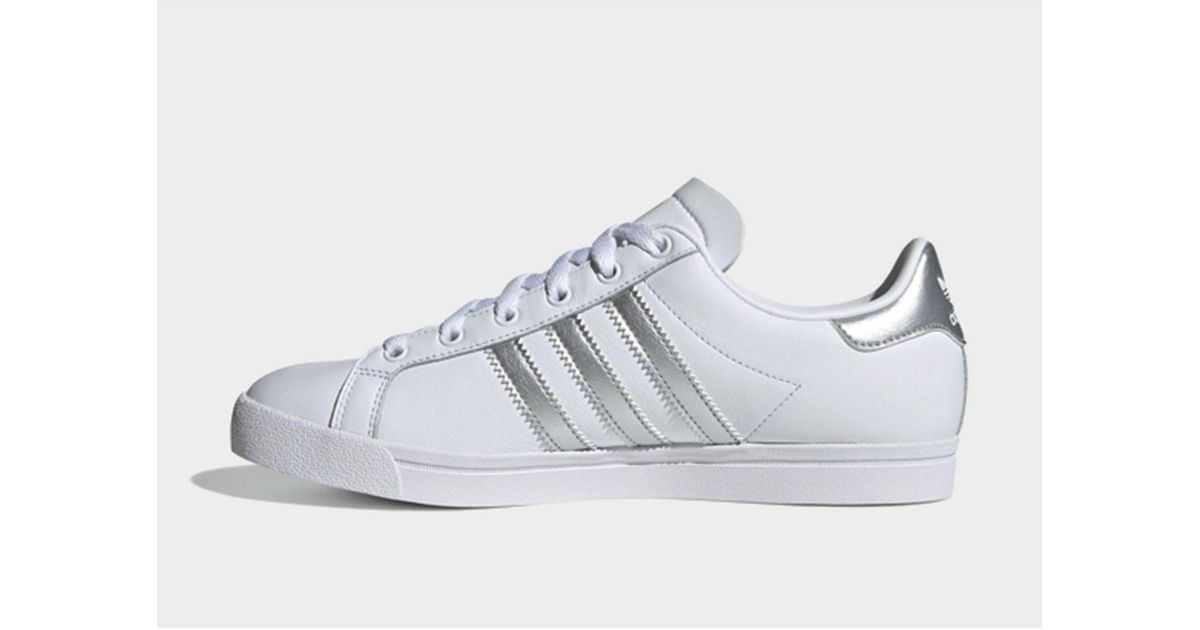 adidas coast star silver