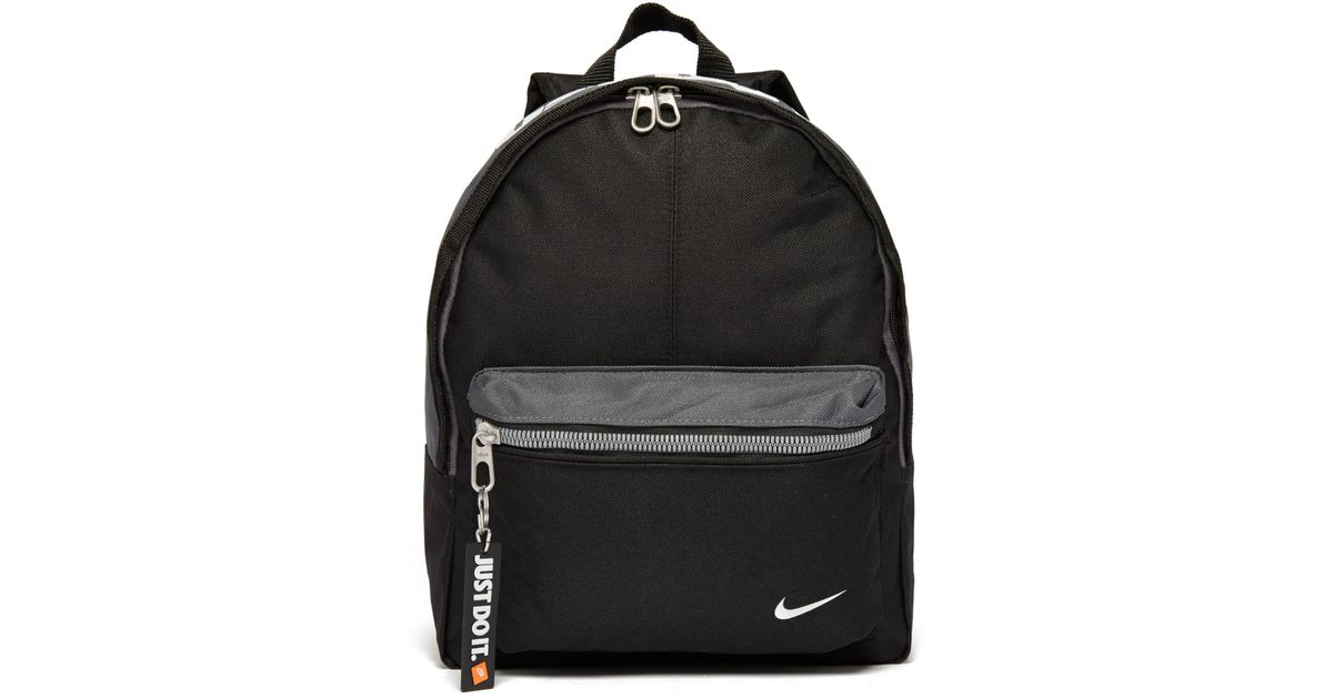 nike black mini backpack