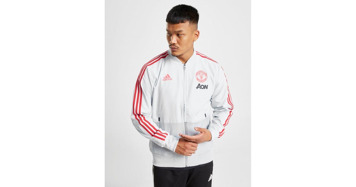 manchester united presentation jacket
