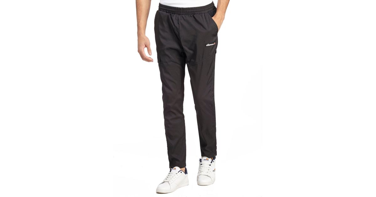 ellesse cargo pants black