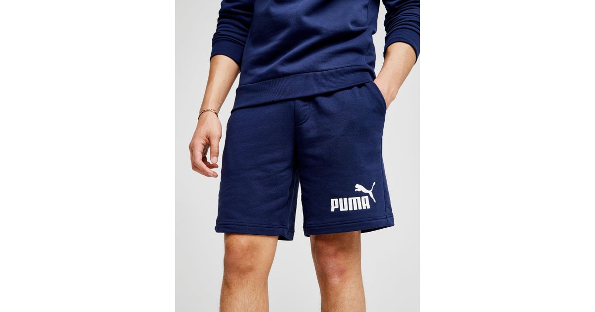 blue puma shorts