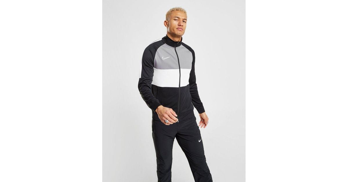 nike academy colour block track top