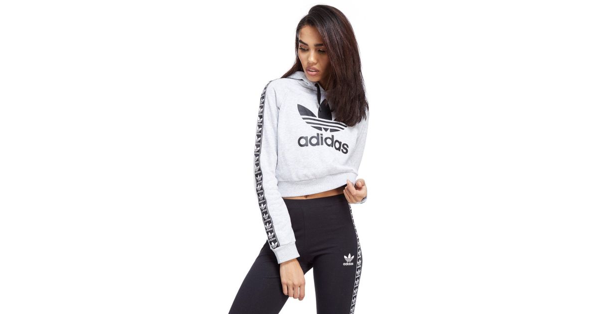 adidas originals overhead tape hoody