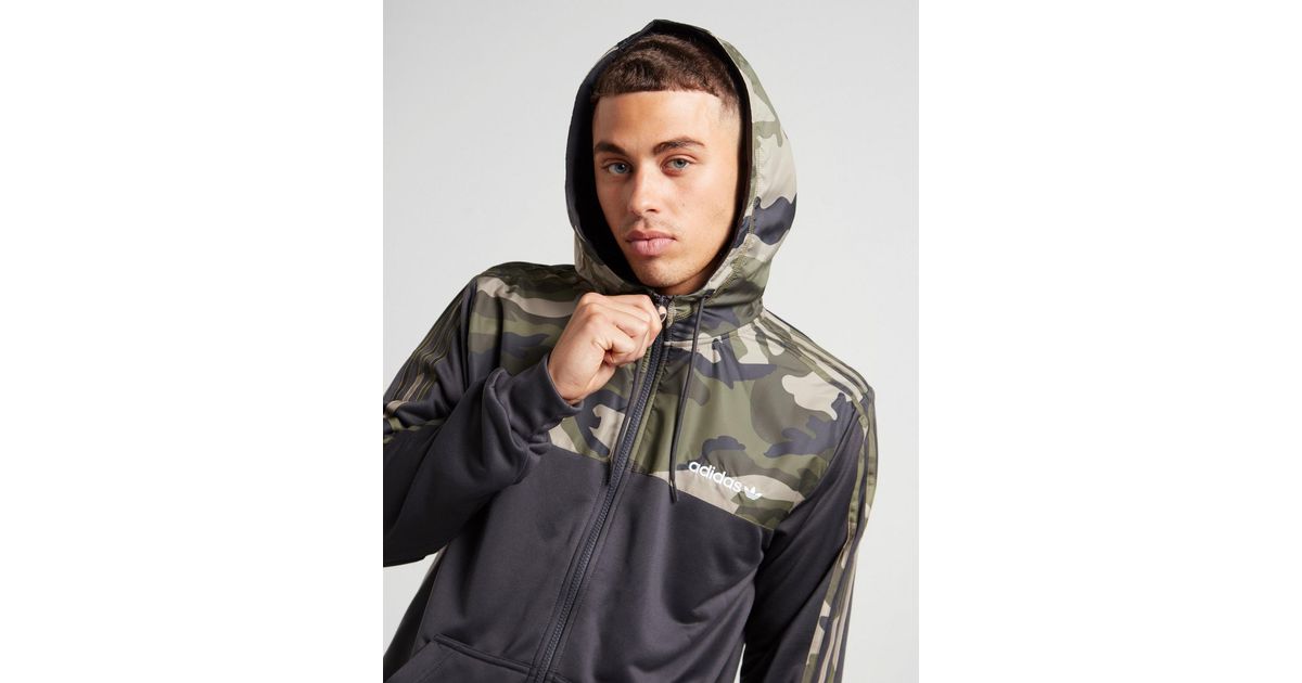 adidas camo full zip hoodie