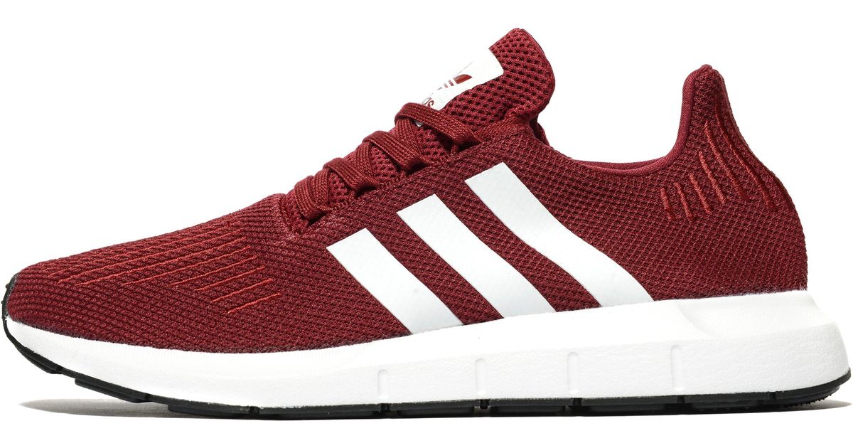 adidas swift run white red