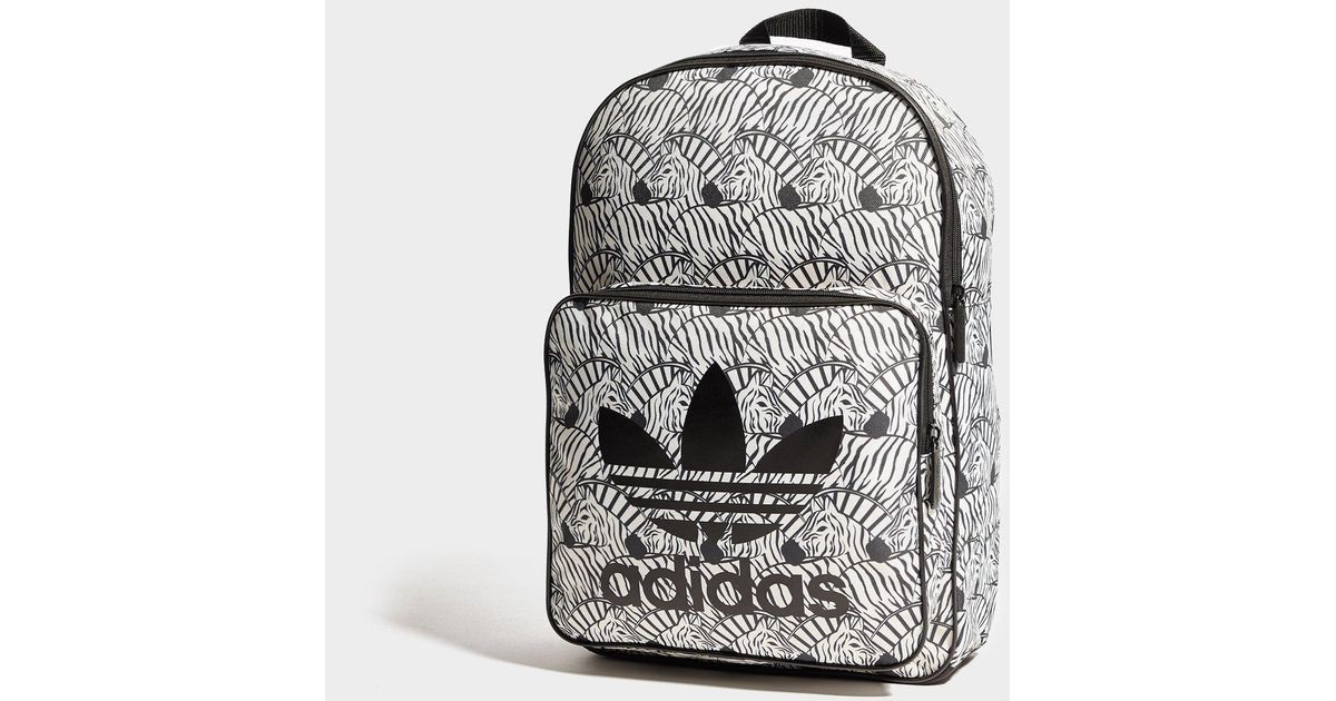adidas zebra backpack