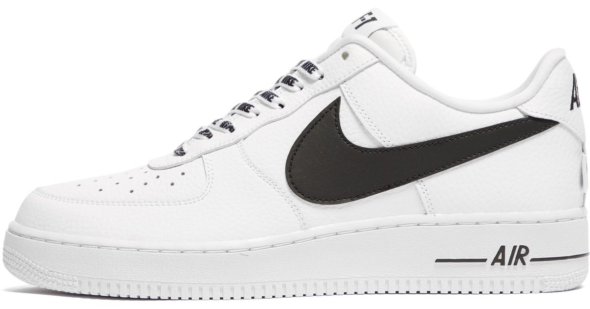 nike air force 1 nba white and black
