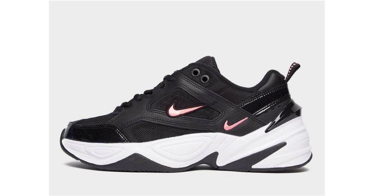 nike tekno white and pink