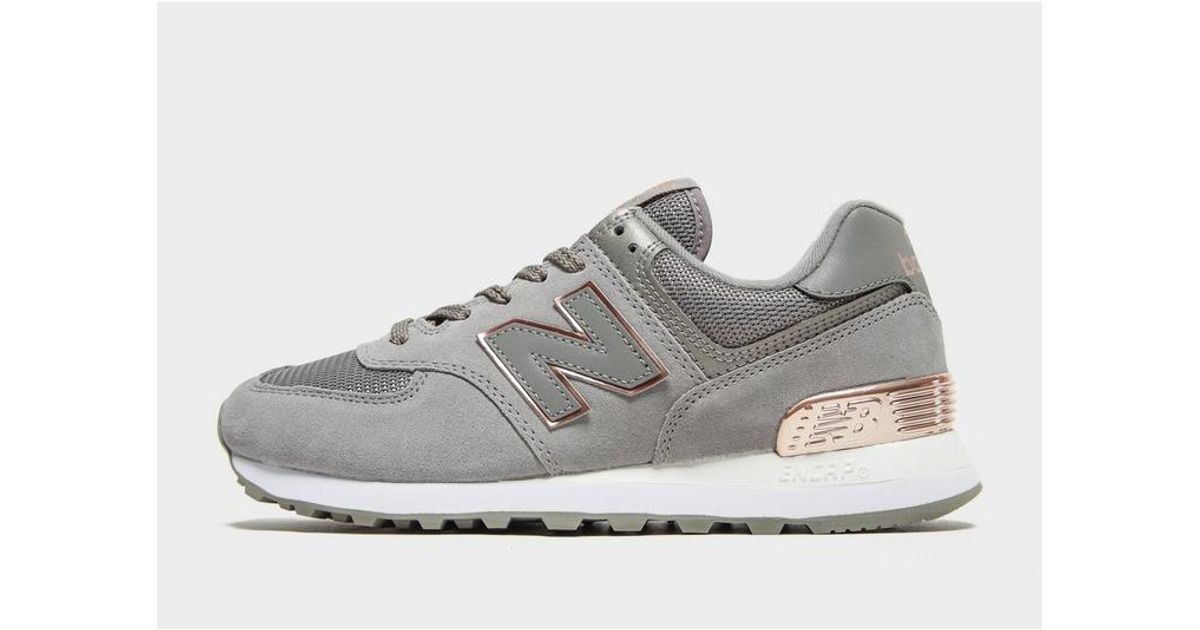 new balance wl574 grey rose