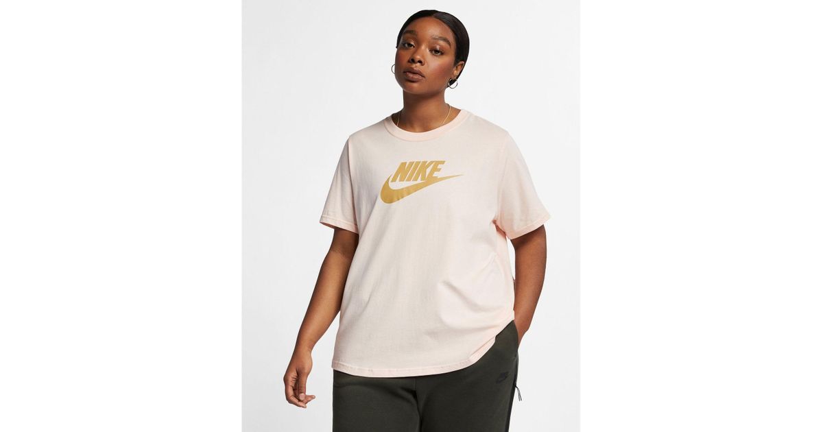 t shirt nike donna arancione